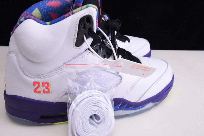 Air Jordan 5 white Alternate Bel-Air DB3335-100