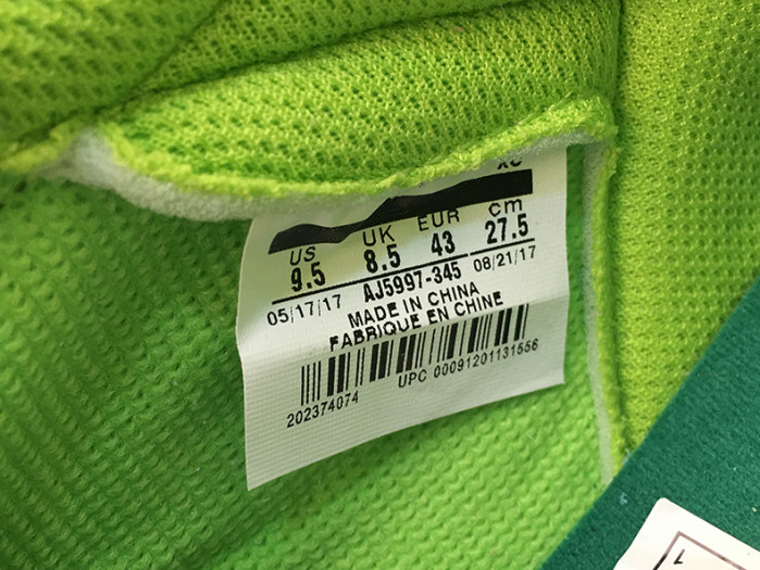 AIR JORDAN 1 RETRO HI “Gatorade” Cyber mens AJ5997-345