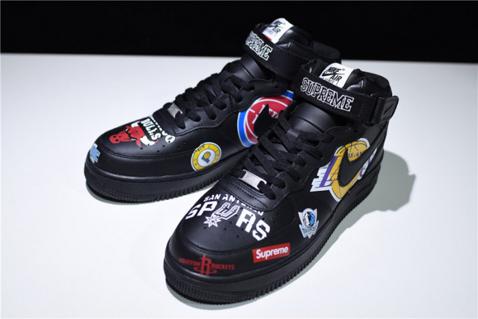 SUPREME x NBA Air Force 1 Mid