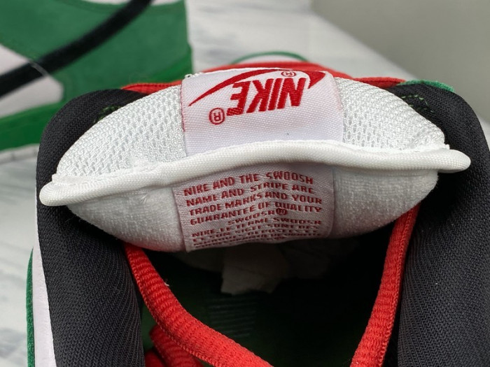 Nike dunk low sb heineken 304292-302